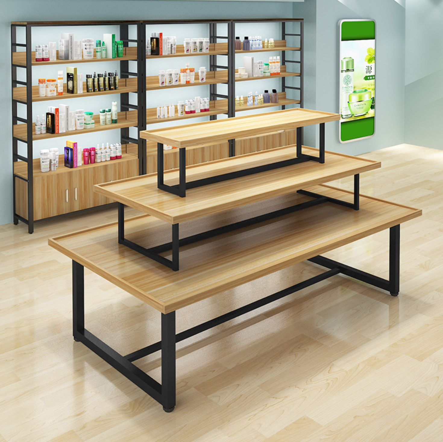 如果你的门店陈列不赚钱,肯定是你没搞懂这6种不同造型展柜的作用