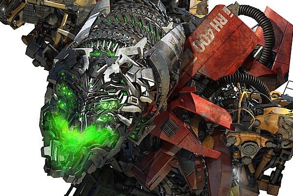 变形金刚动漫人物:电影版狂派霸天虎挖地虎部队-拖斗