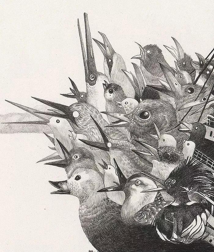 学美术进央美 素描是基础必须还有想象力 构思新颖内容丰富很重要