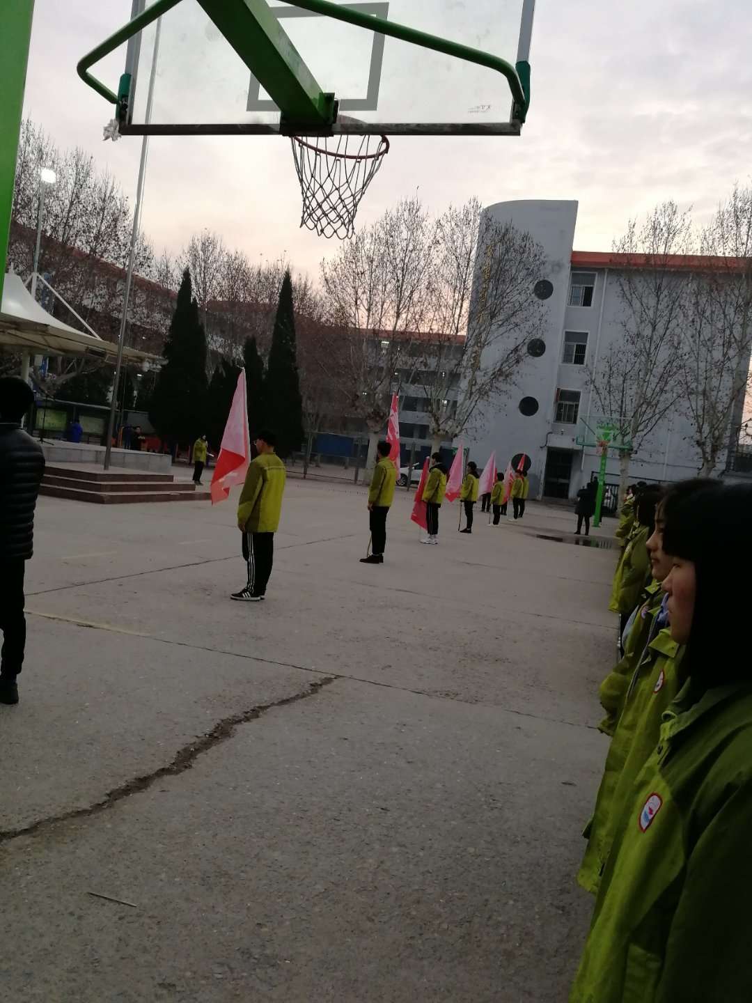 涡阳二中高中学子的风采