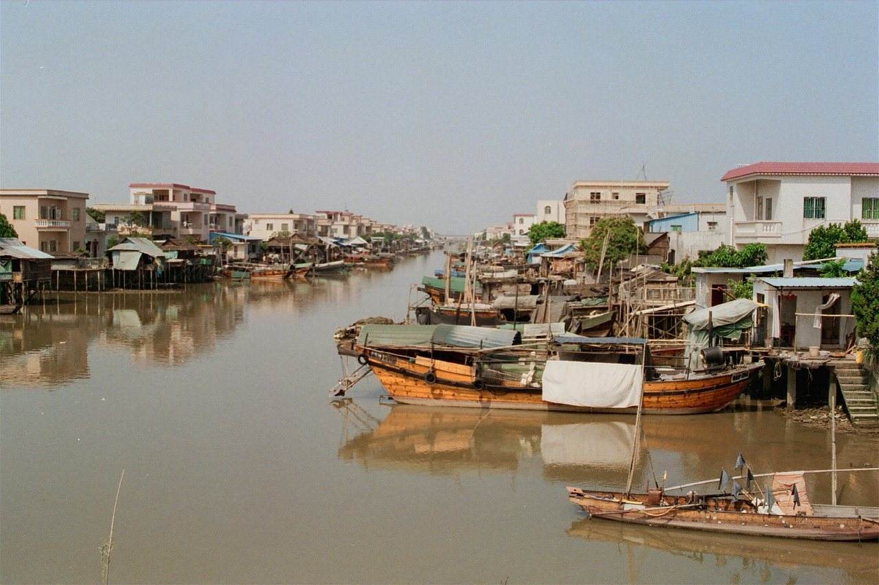 广州流花湖南海渔村图片