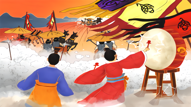 古代击鼓而进,鸣金收兵是真的吗?