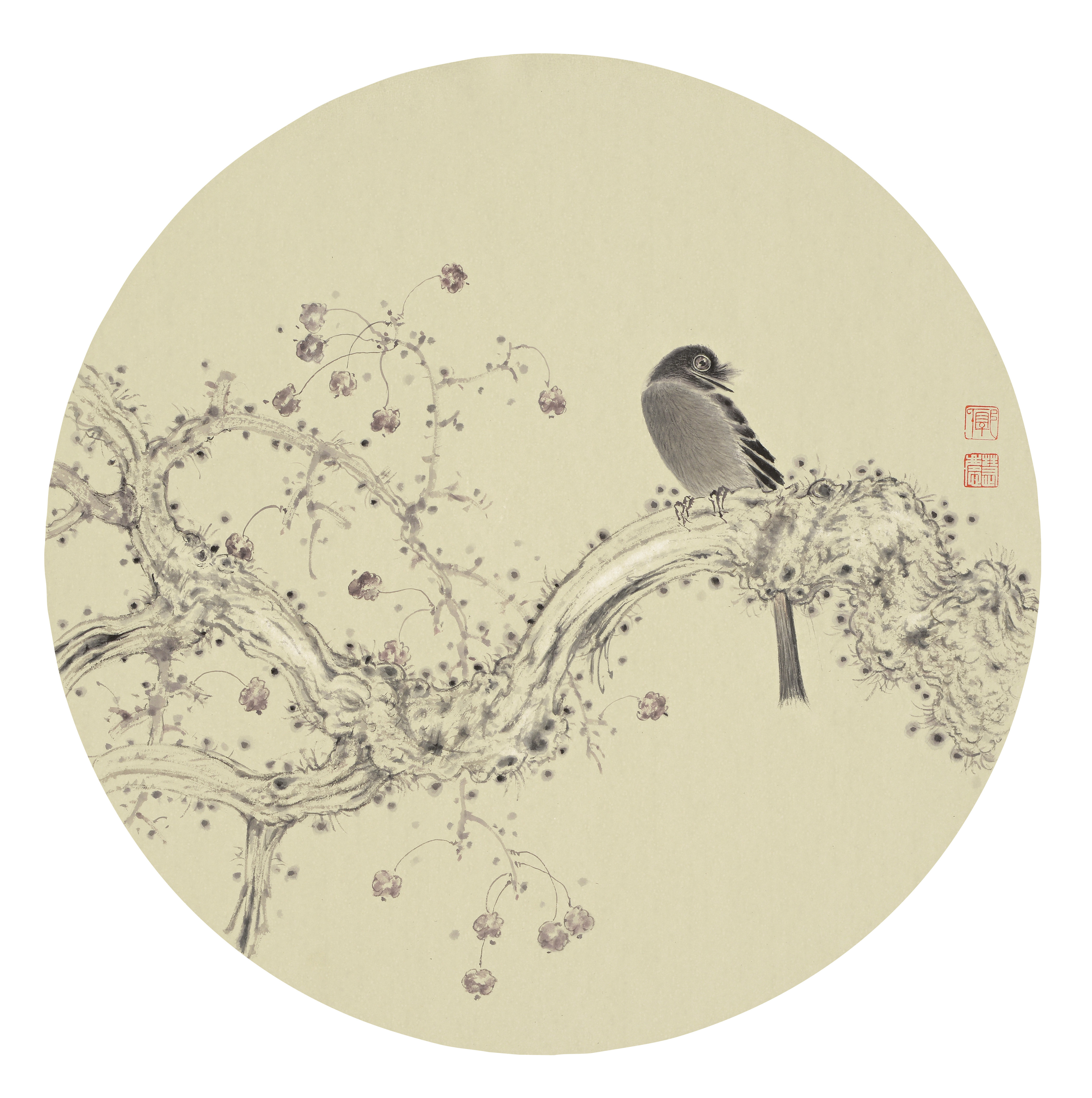 当代著名花鸟画家【郭慧庆】精品欣赏