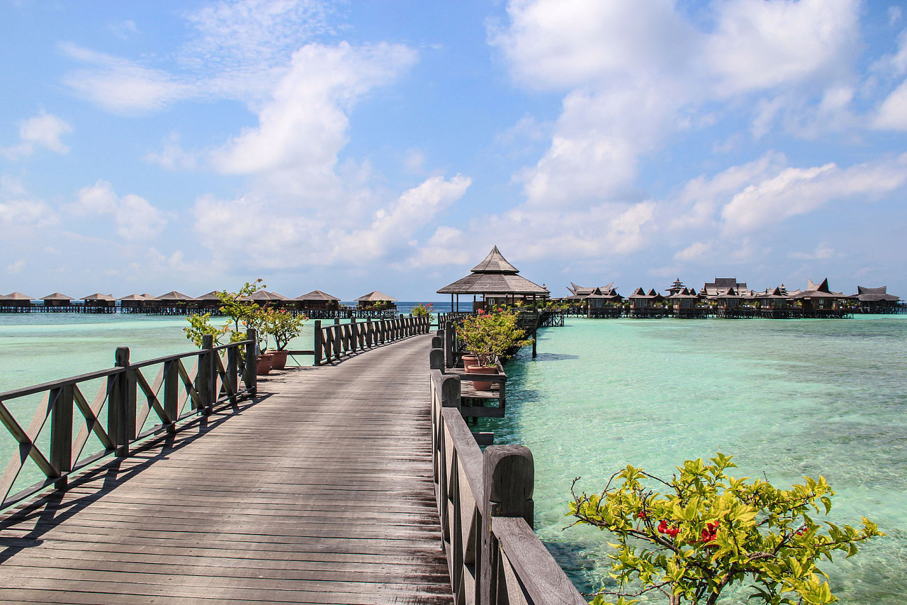 马来西亚仙本那海滩旅游不二之选任何照片都能用作桌面背景