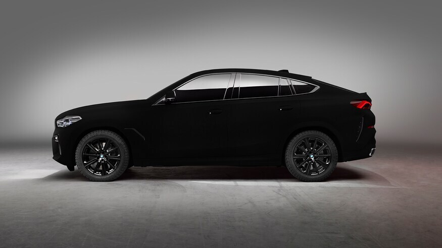 世界上最黑的车 宝马x6梵塔黑款__凤凰网