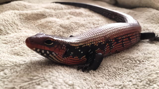 这条"蛇"居然有4只脚,让人匪夷所思