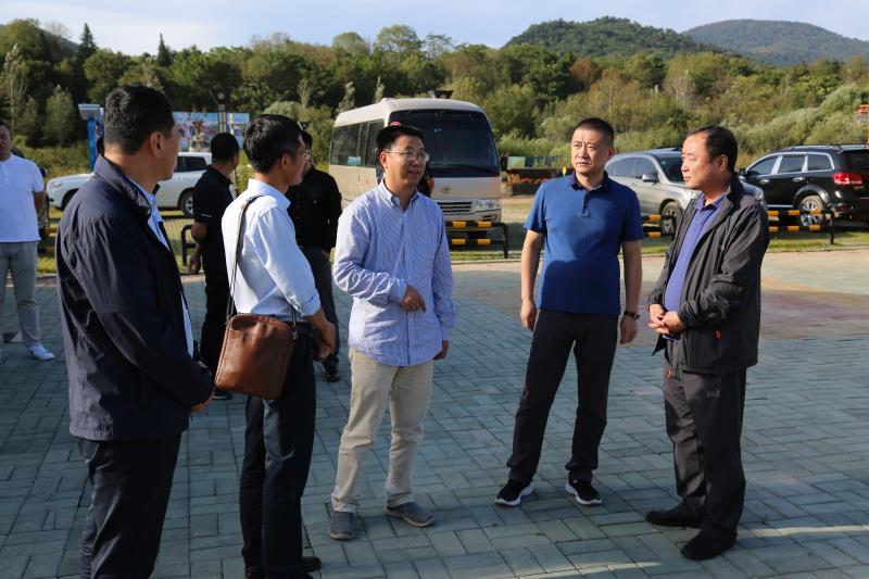 在长白山森工集团副总裁田长杰,长白山森工集团黄泥河林业有限公司