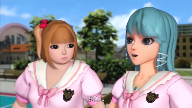 同学们遇见几天没来的冰冰都很关心,却对爱精灵乐吉儿毫无印象