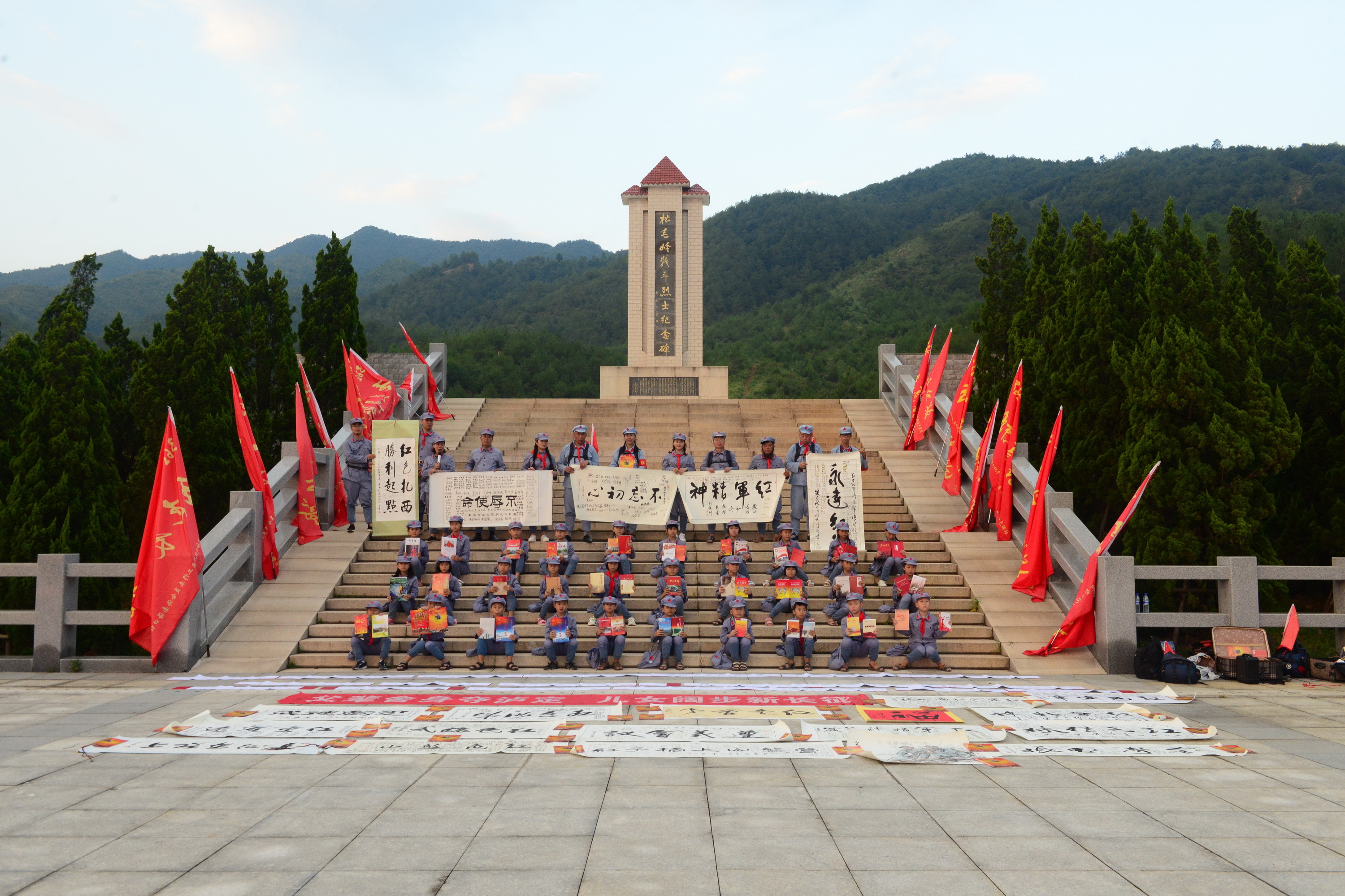 福建长汀:长征路 革命情