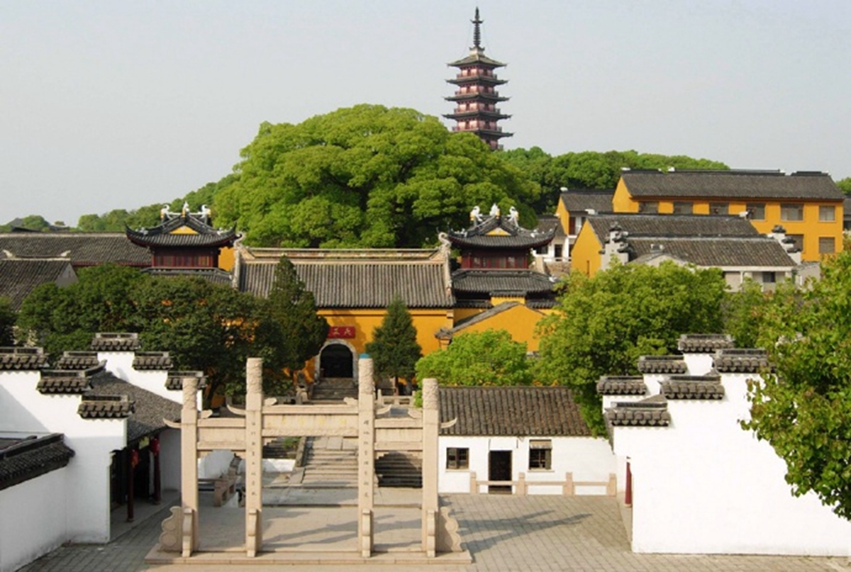 九塔寺光福塔寺光福竹叶新