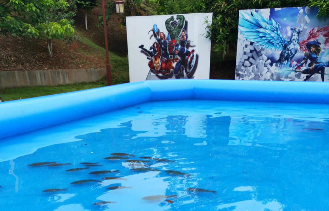 活动期间,大王滩风景区将开展一系列游乐项目吸引客流量——"夏日飘雪