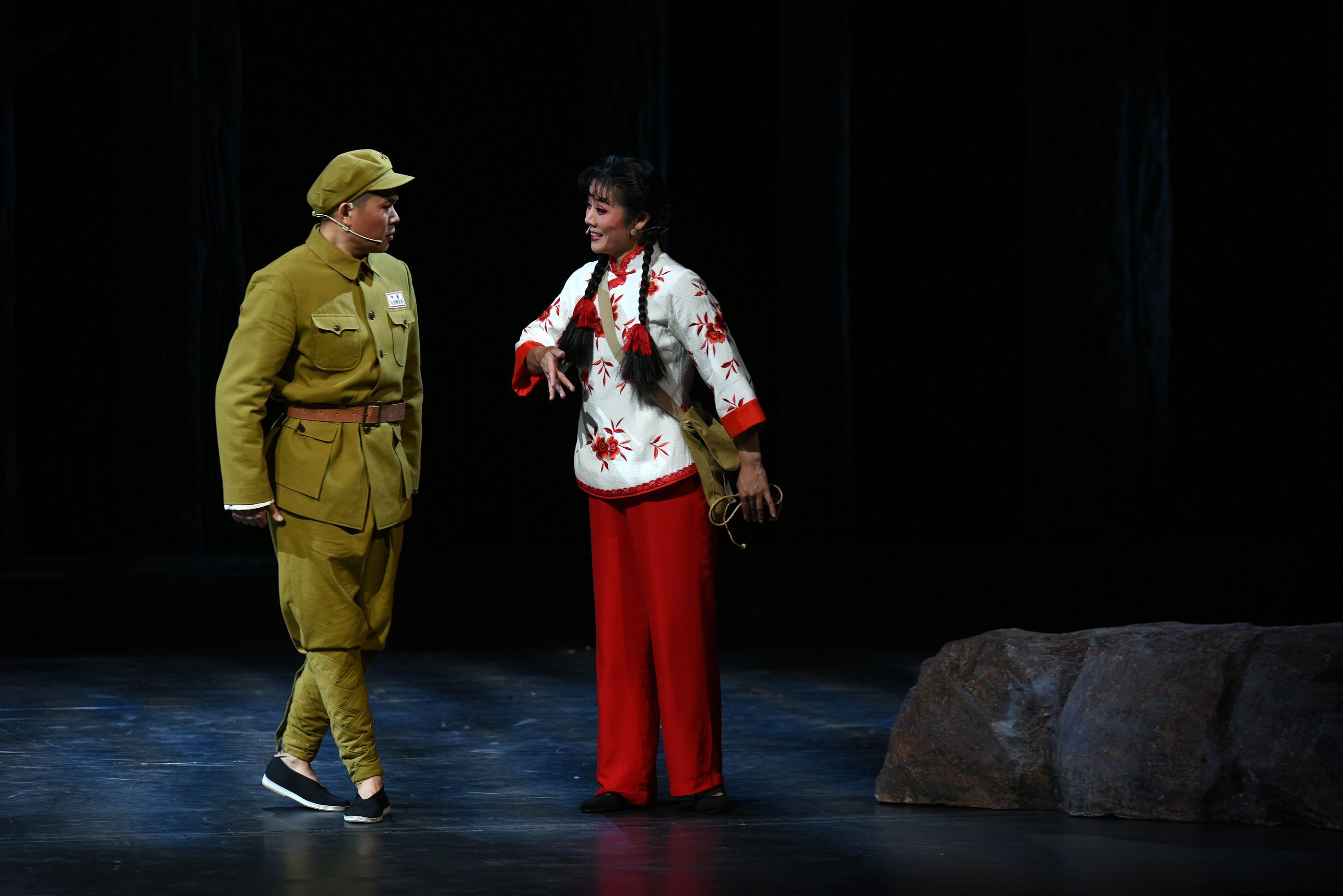 新编泗州戏淮水情上演