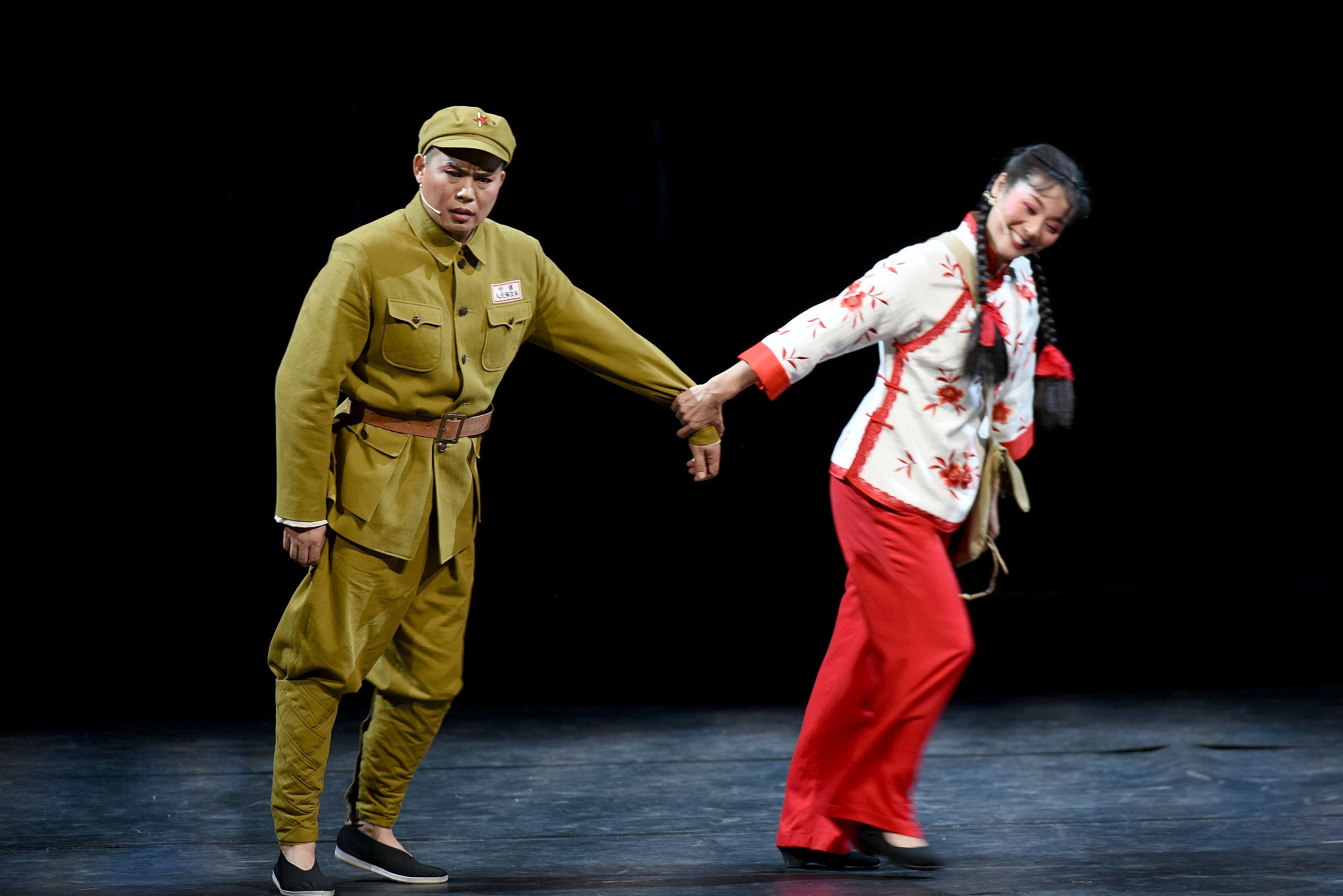 新编泗州戏淮水情上演