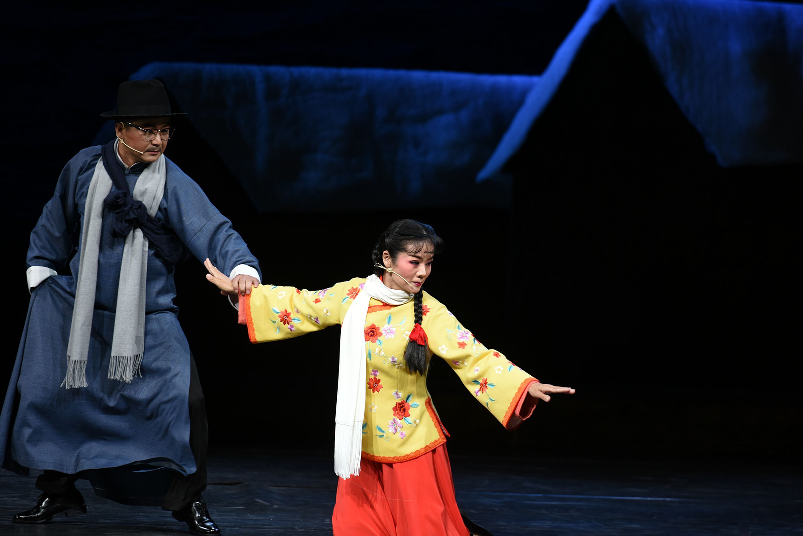 新编泗州戏淮水情上演