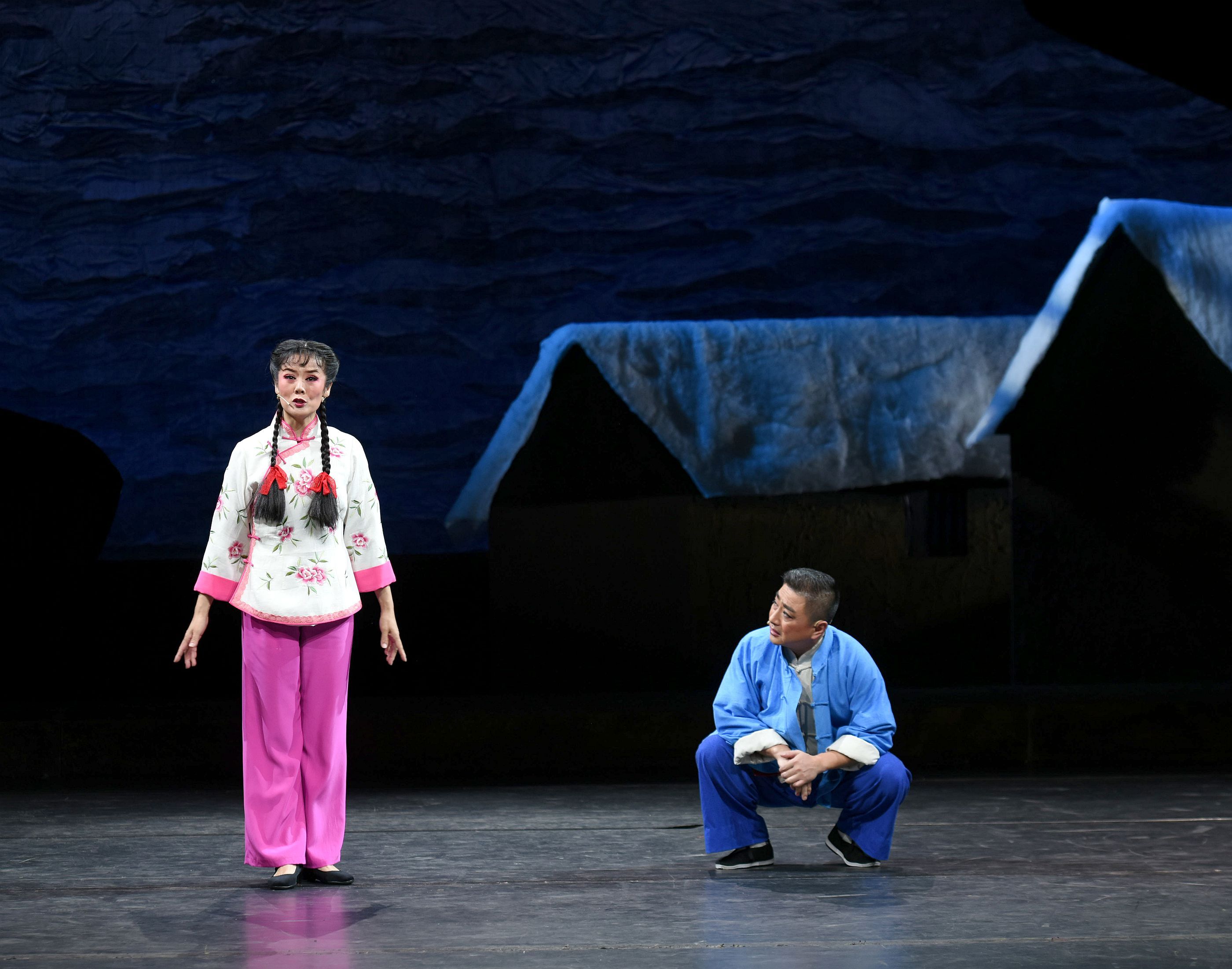 新编泗州戏淮水情上演