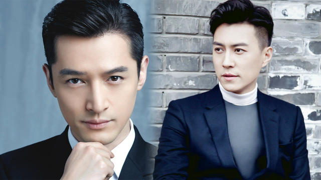 反差萌胡歌靳东独创下巴看球新姿势动作表情神同步