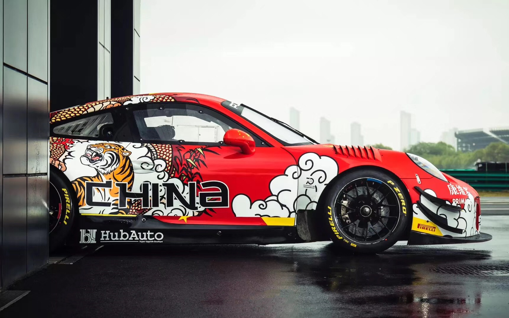 这种彩绘车身保时捷gt3必定会圈粉无数