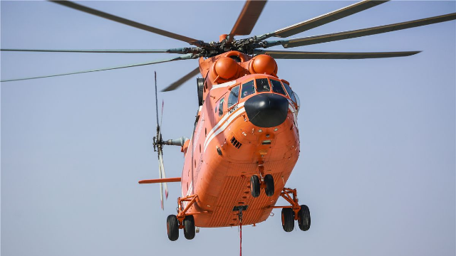 轰6炸黄河米26灭森林大火用来杀戮的武器平时也有大用处