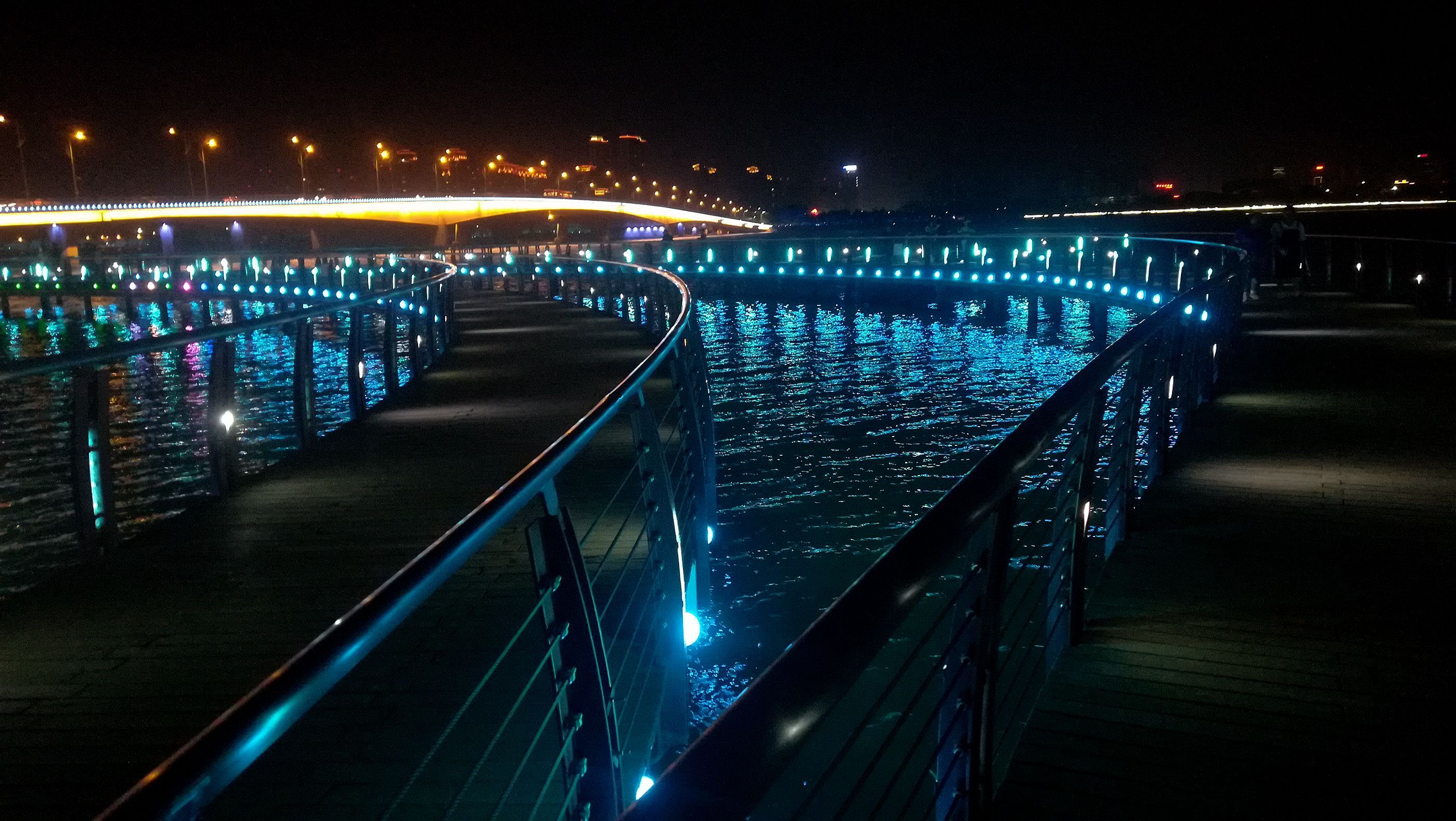 蚌埠龙湖夜色撩人