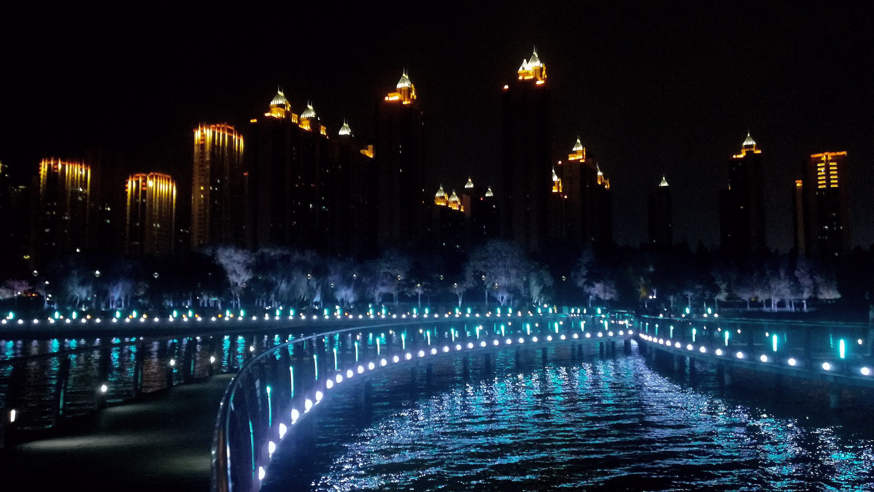 蚌埠龙湖夜色撩人