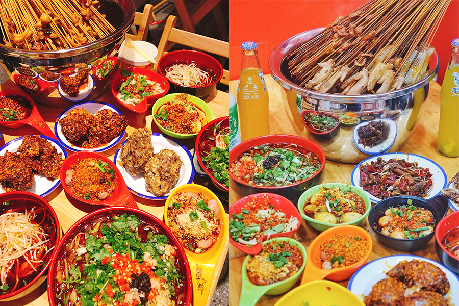 打卡"冒椒火辣"现象级美食ip,寻求成都串串香成功之道__凤凰网