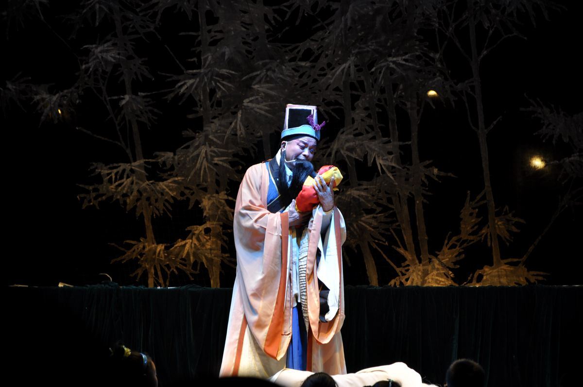 李树建程婴救孤哭戏触动人心老生李派非虚传之名