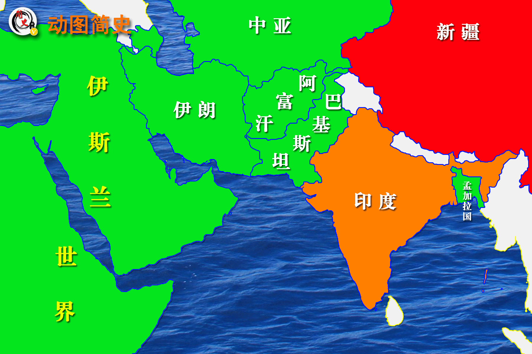 从地图上分析,为什么印度本质上就是翻版的中国?__凤凰网