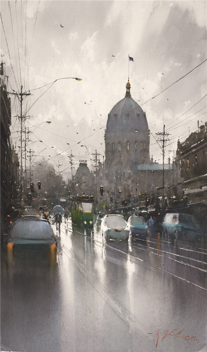 约瑟夫水彩作品个人画展11月9日将在邯郸韩玉臣美术馆盛大开幕