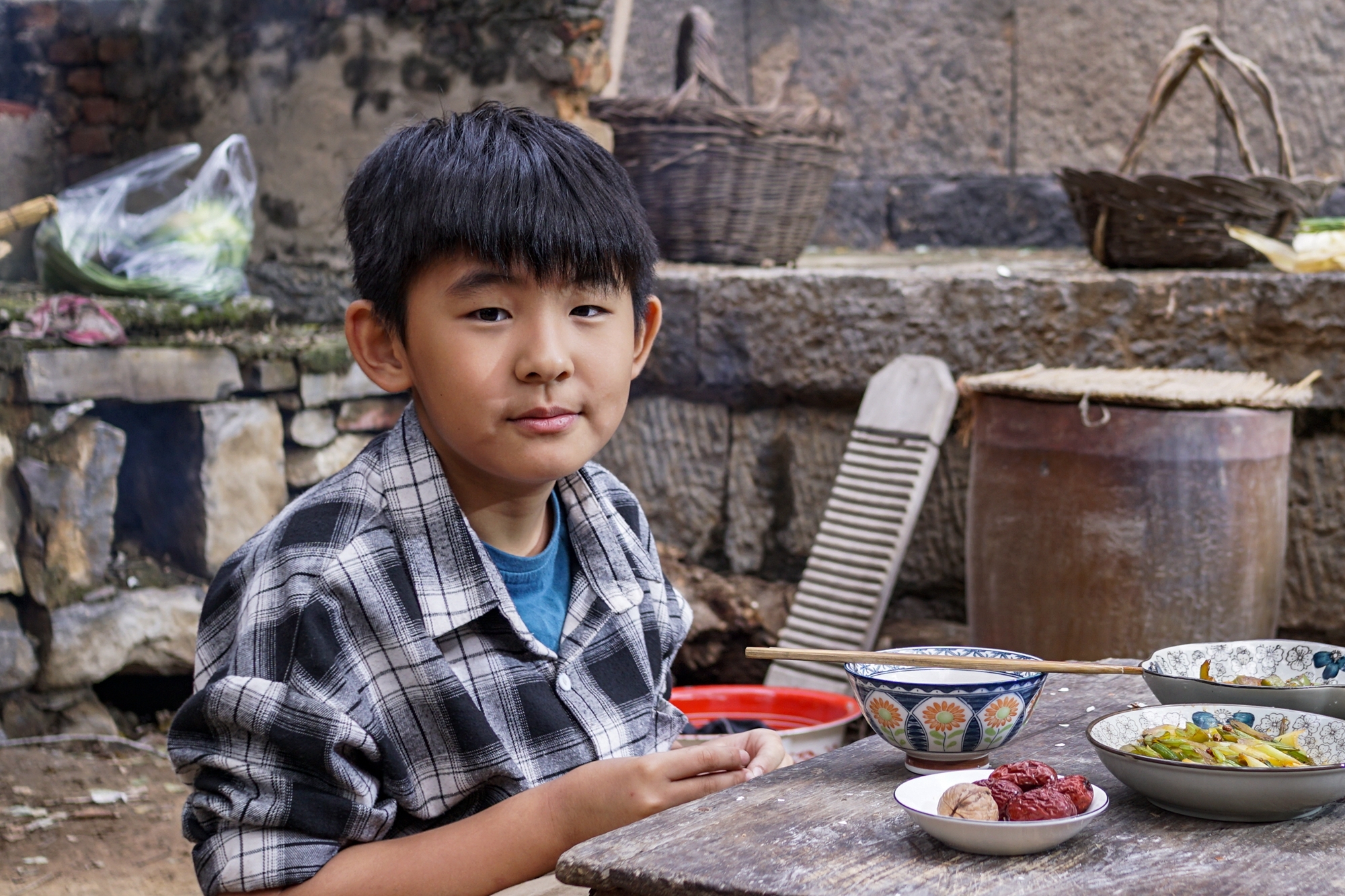 電影《團圓飯》男主角陸軍的飾演者—趙仔丞,10歲,曾在電視