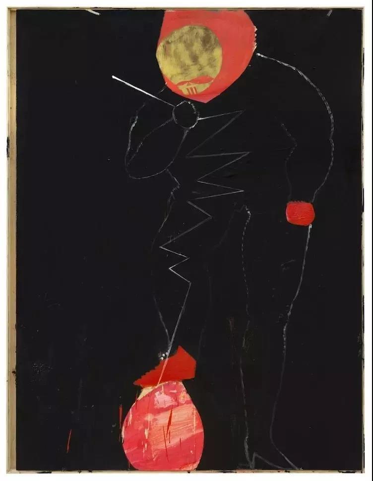 马轲《持闪电的人》150×200cm 布面油画 2019