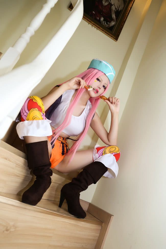 "大胃王"乔妮·波妮的霸道美 (后有cosplay)《海贼王》__凤凰网