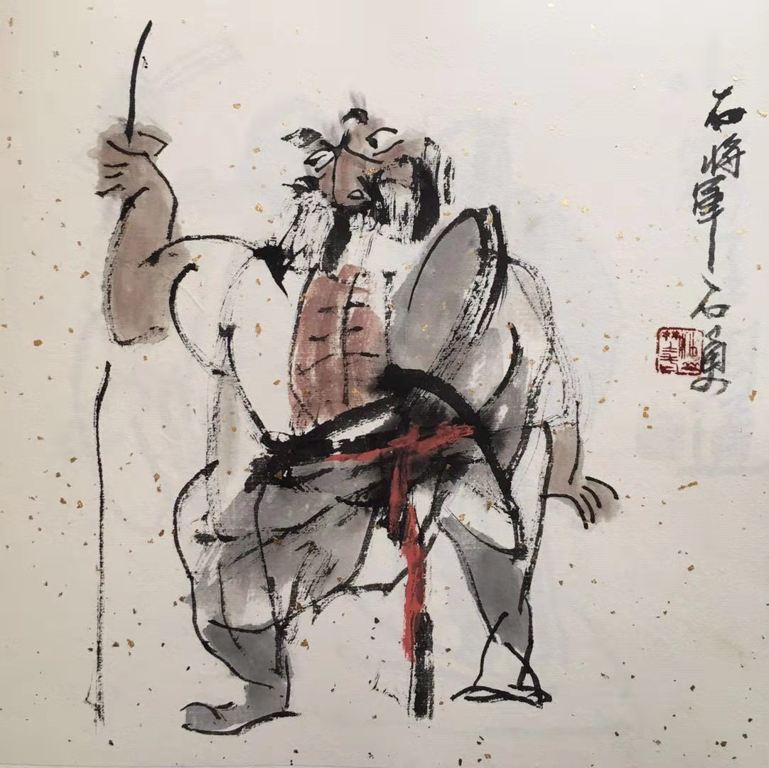 老米大写意水浒人物__凤凰网