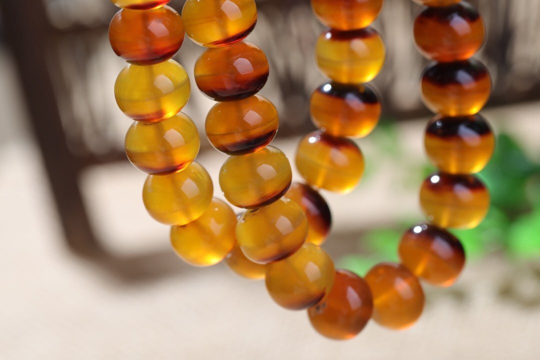 5念珠 | 玳瑁;15x11-14mm重230.7g——匠艺精品鉴赏!__凤凰网