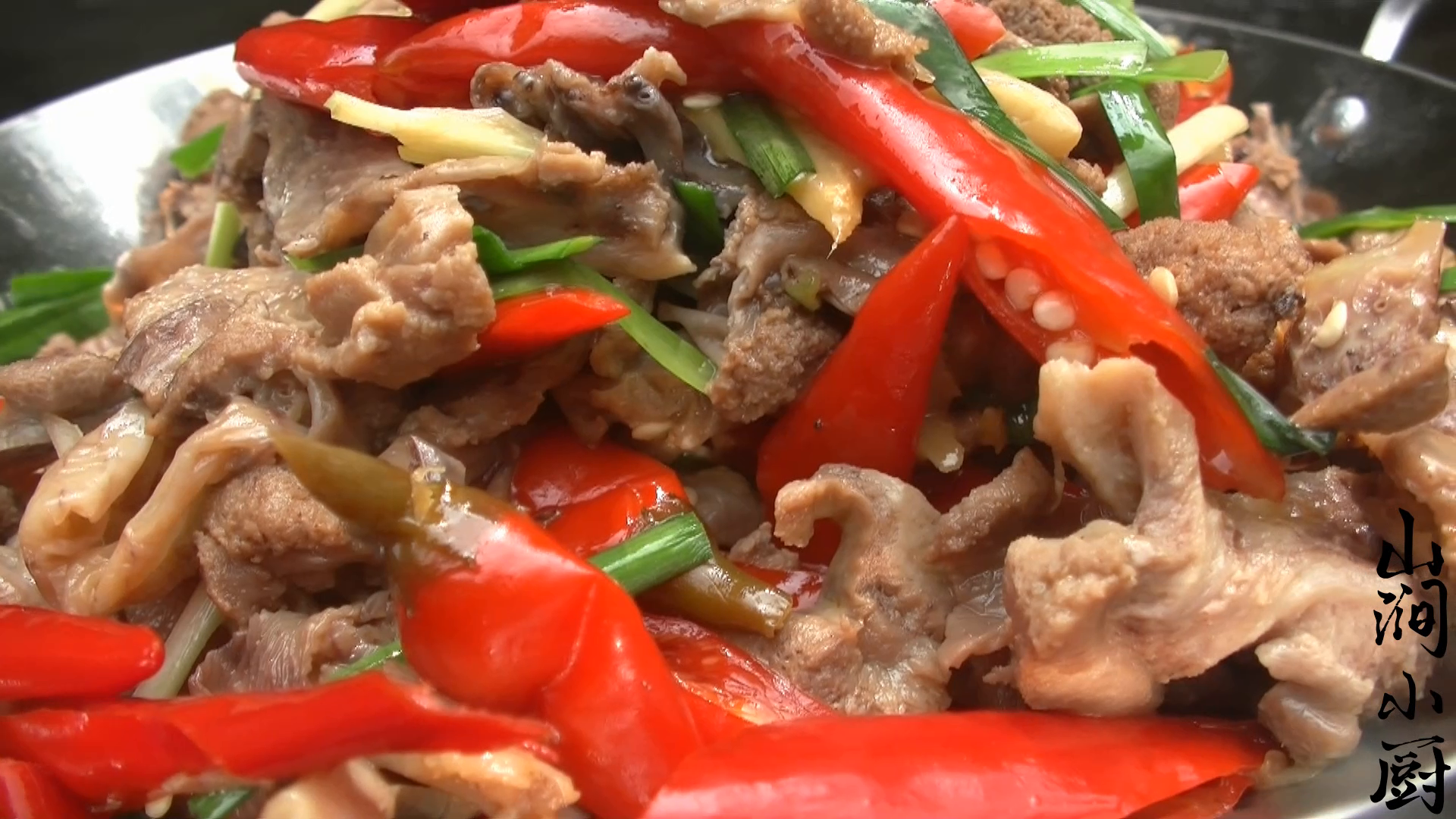 你没吃过的特色美食酸辣牛胞衣酸辣脆爽真过瘾