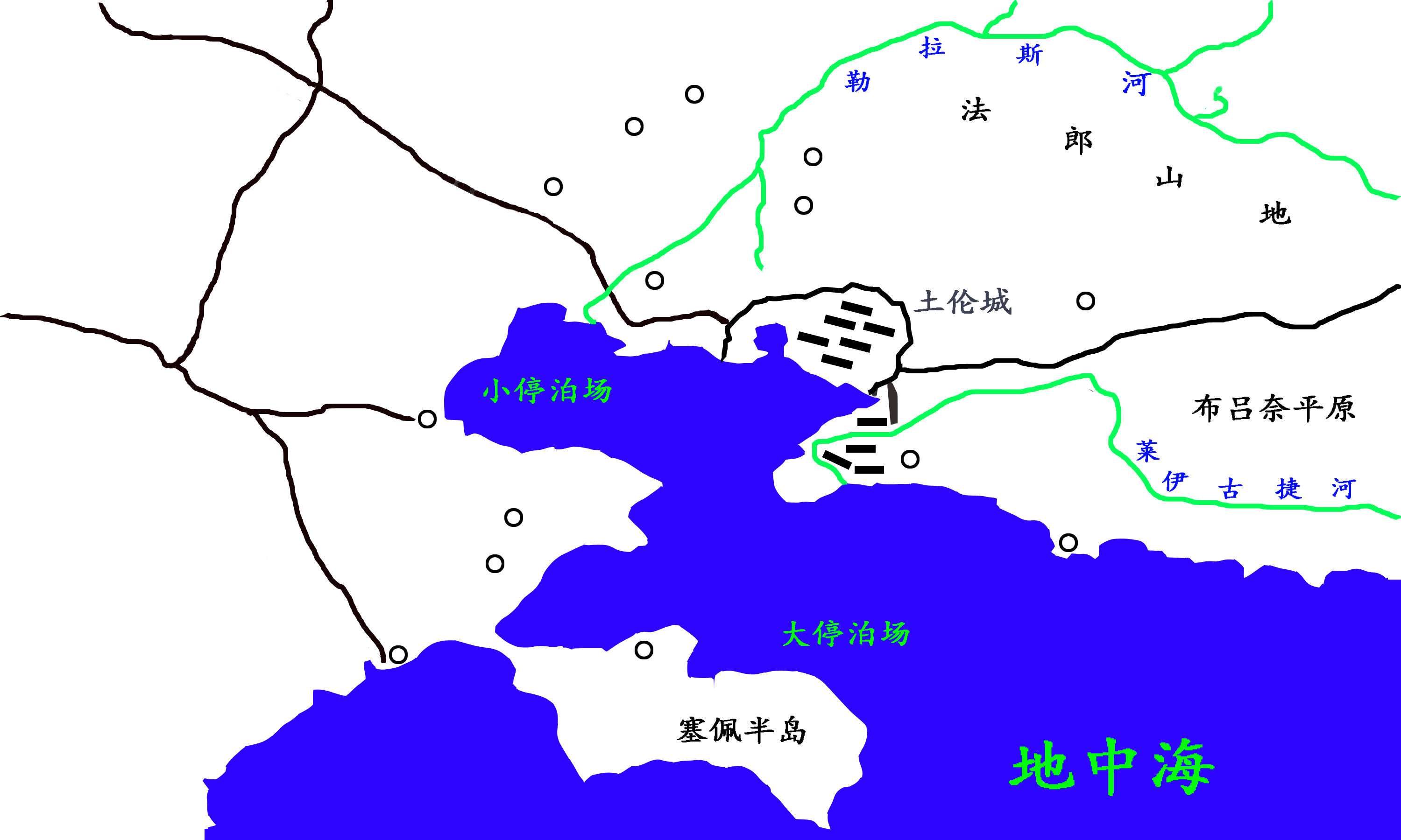 动态图解土伦战役:年轻时代的拿破仑如何一战扬名__凤凰网