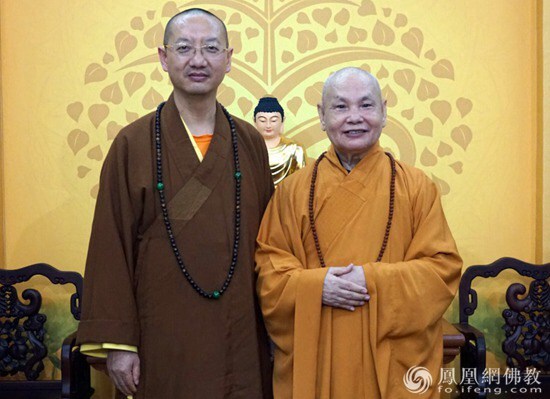 崇化大和尚率团参访越南中央佛教教会
