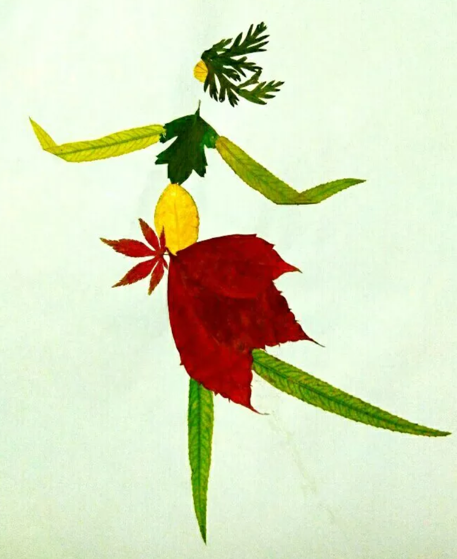 秋天的树叶很飘亮,陈兆惠老师告诉你怎样做贴画__凤凰网