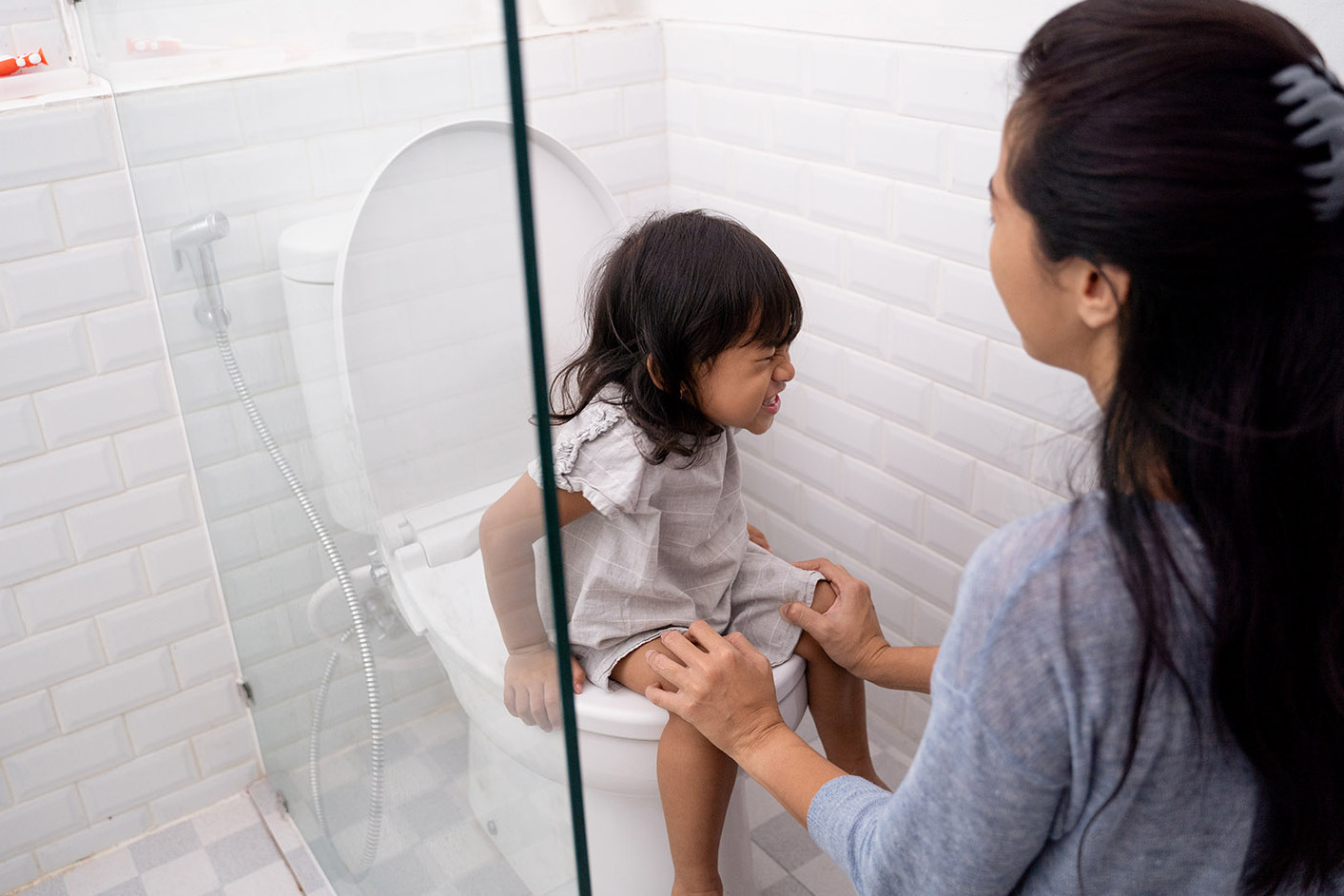 看看大便形状就知道了