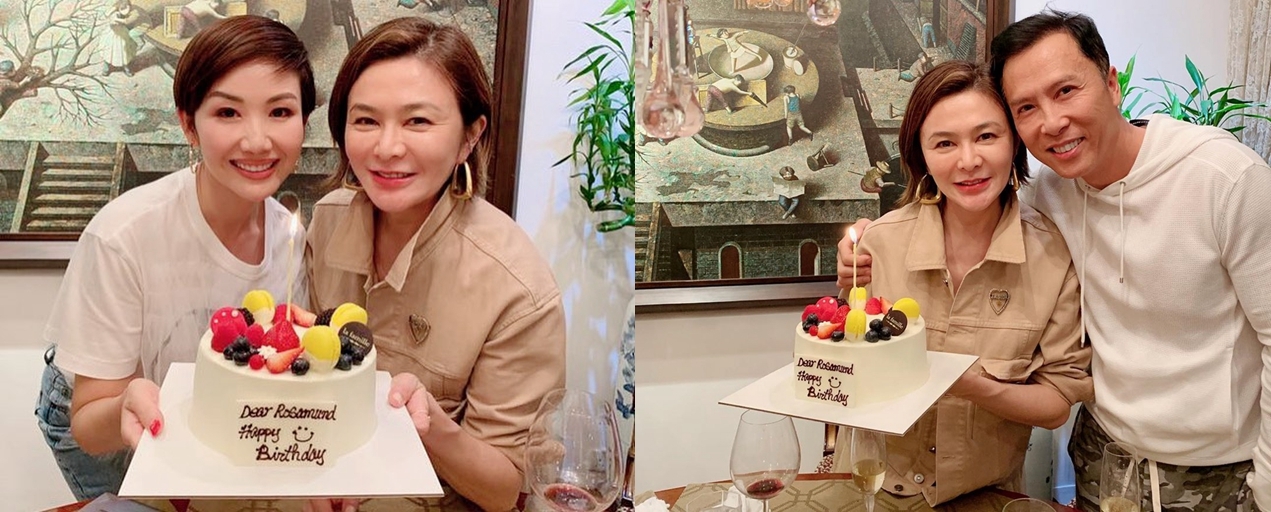 青春不在,关之琳57岁生日照片被放出__凤凰网