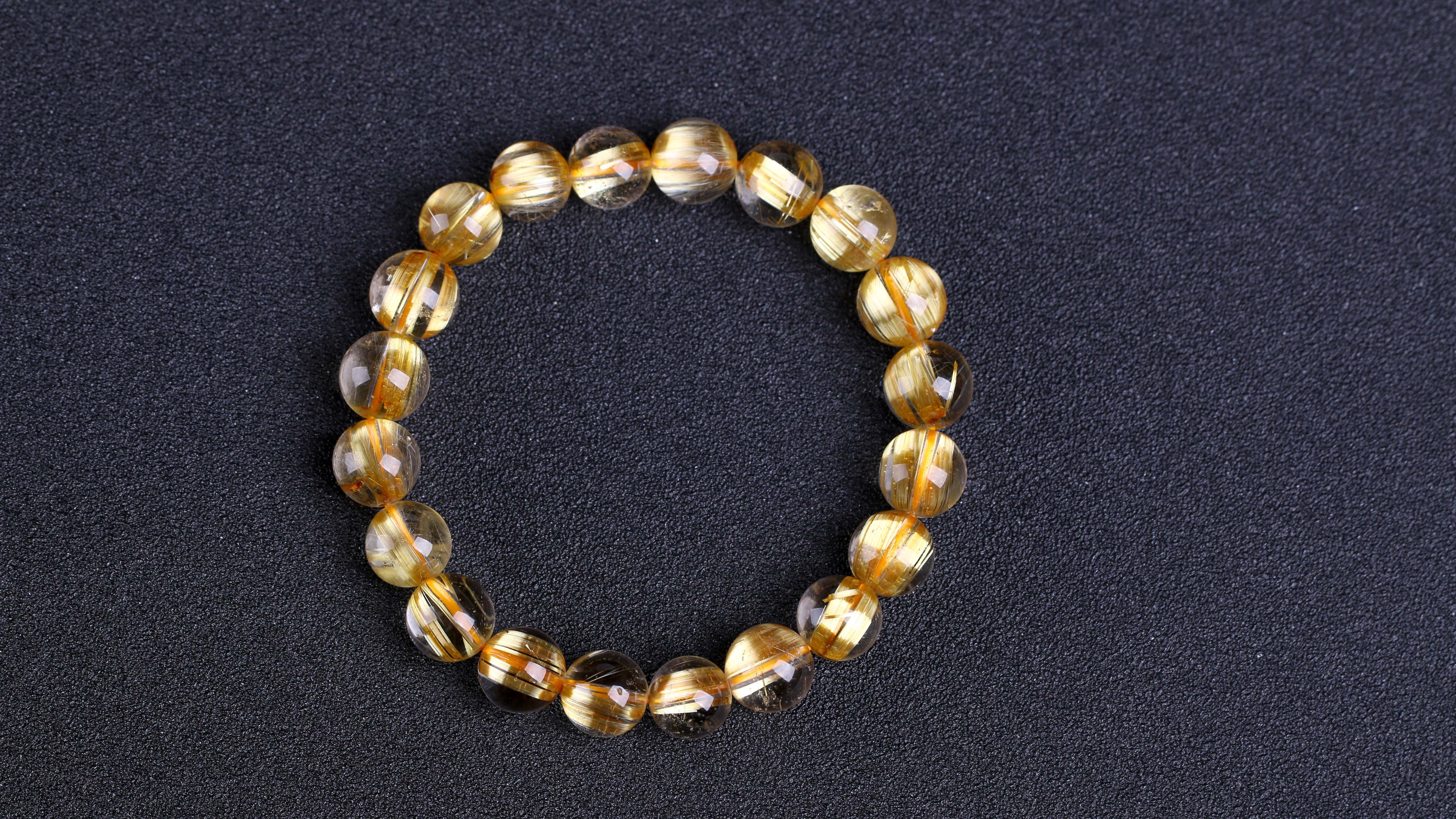 天然钛晶手链__凤凰网