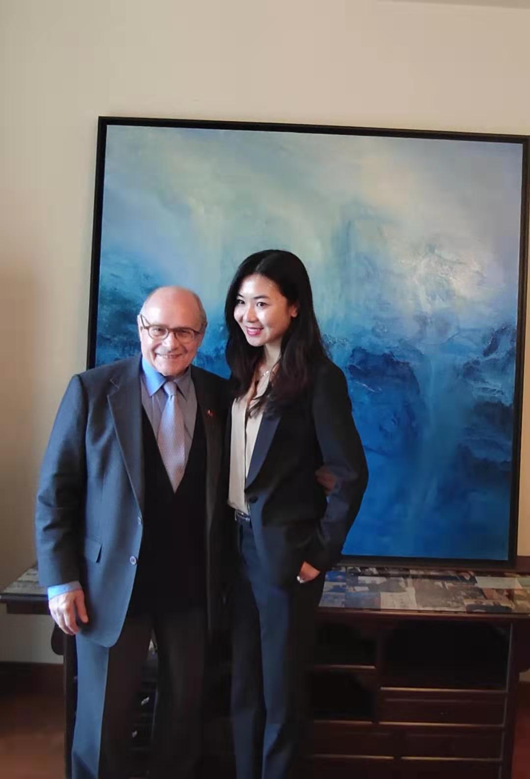 郭薇专访:法国阿兰 · 蓬皮杜先生!