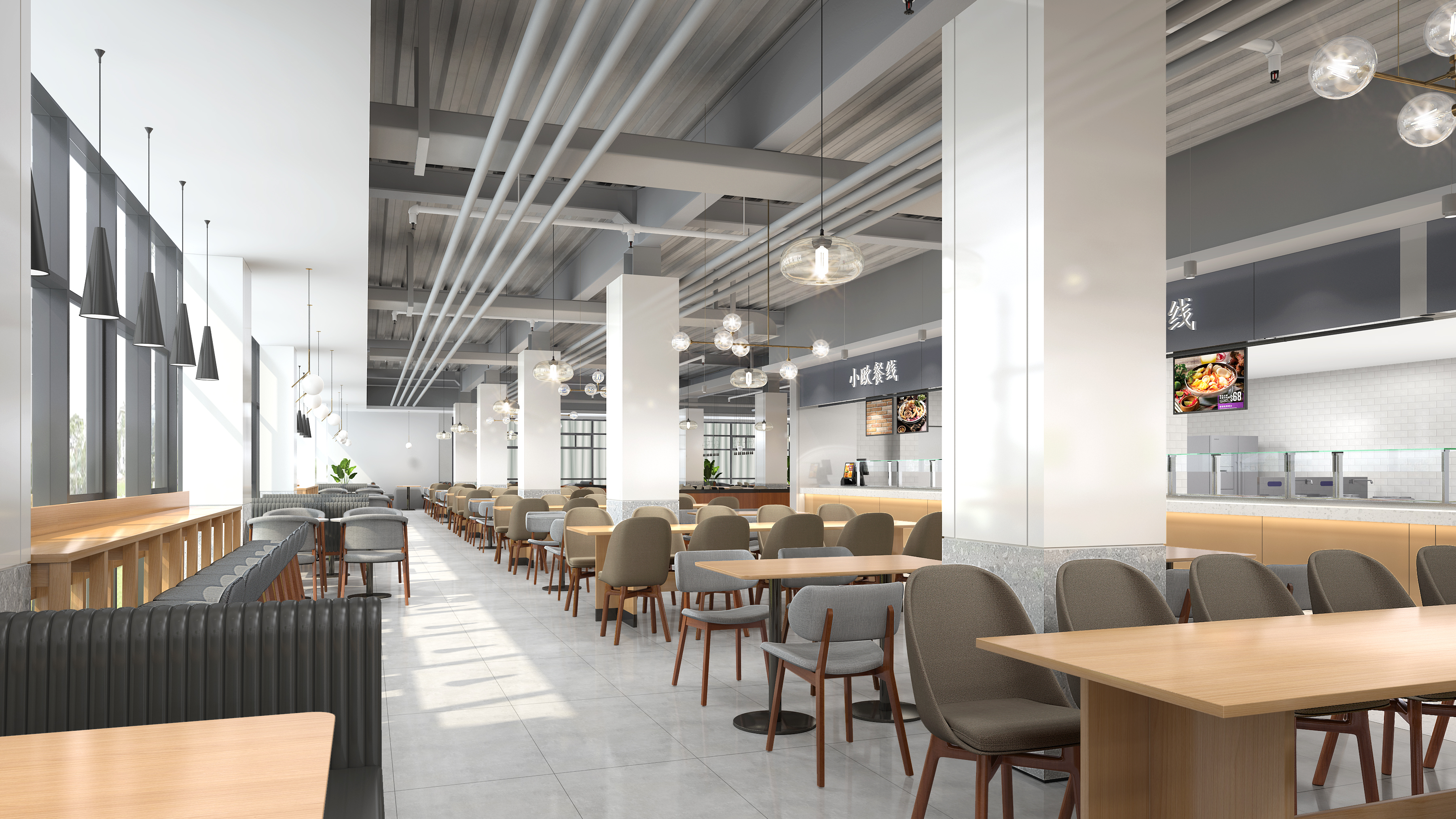 零度至美| oppo东莞市长安员工餐厅