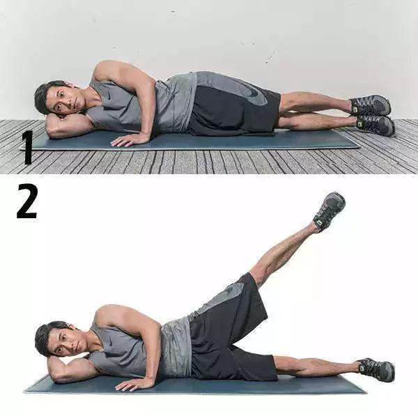 梨状肌康复锻炼方式图图片