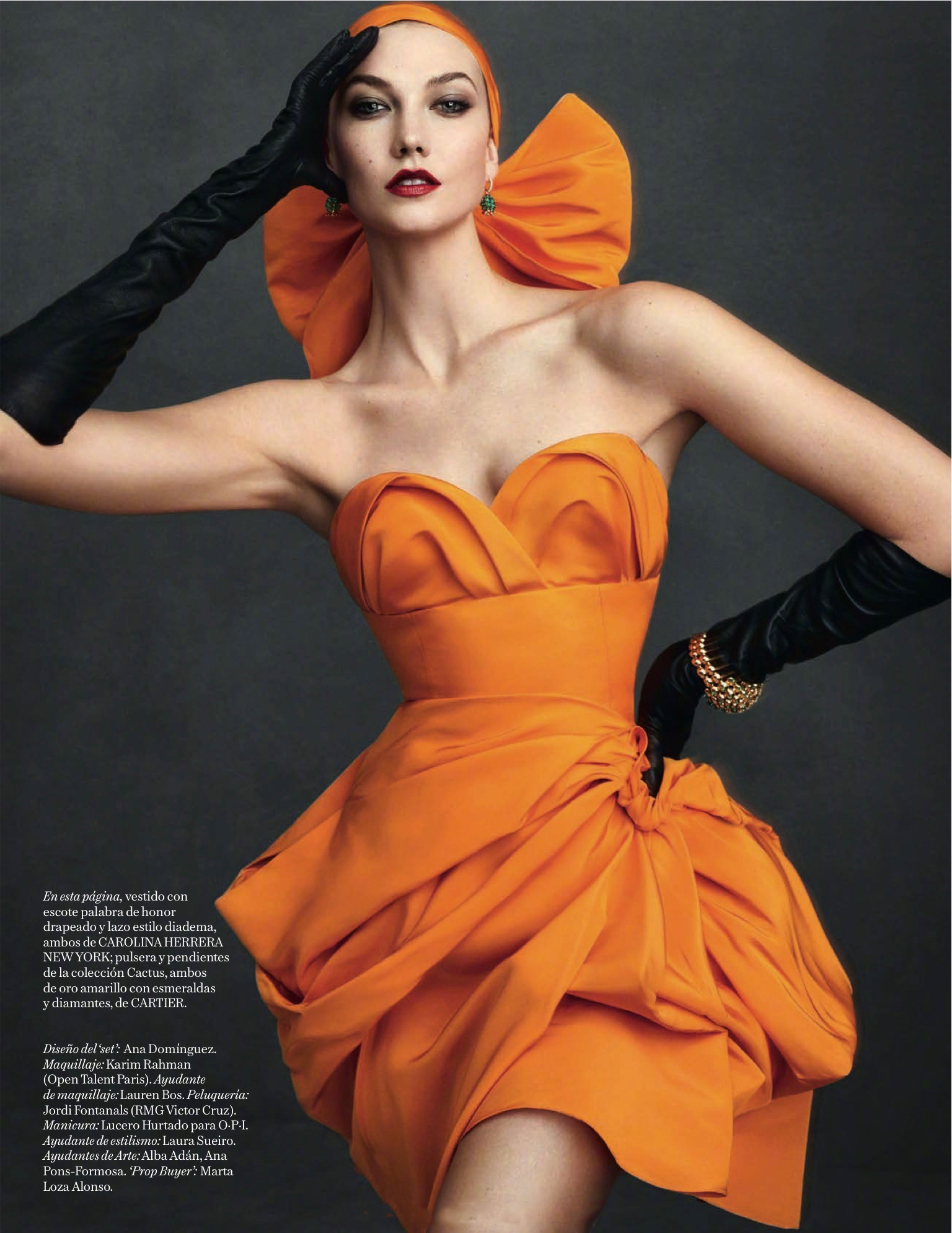 超模karlie kloss登上vogue 西班牙版12月刊封面_凤凰网时尚_凤凰网