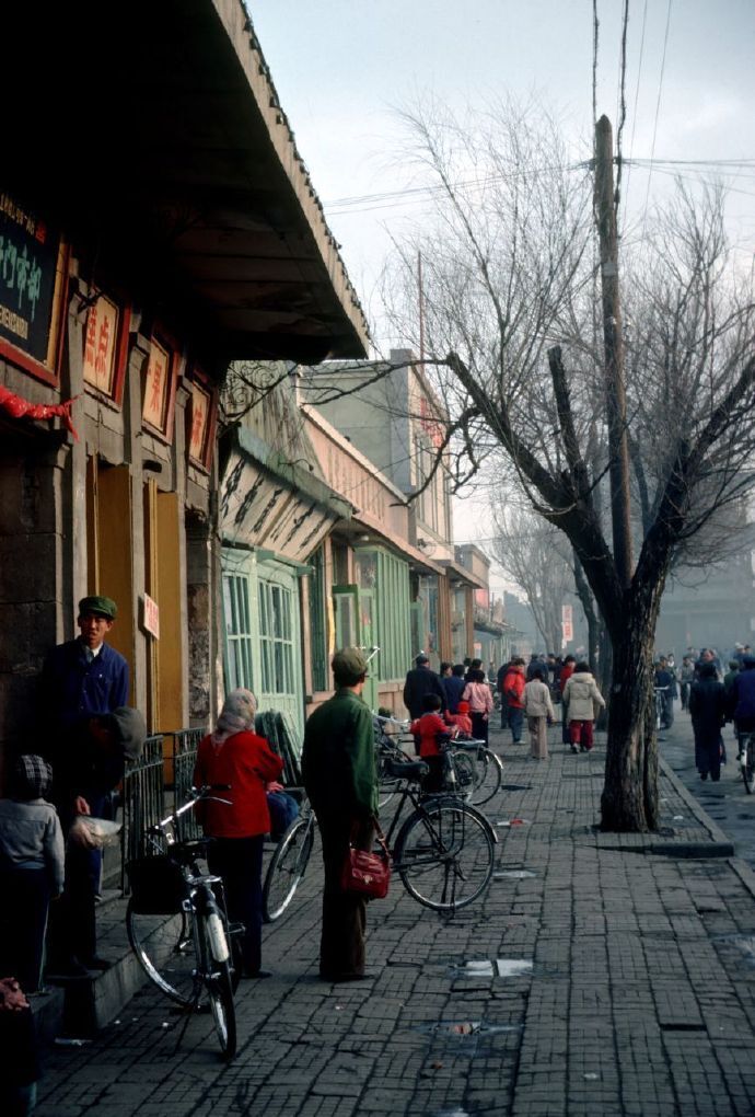 老照片30多年前的北京街头看懂的人都老了珍藏