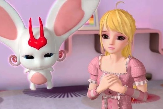 爱精灵乐吉儿的变身项链不见了萌天使说千万不能丢了