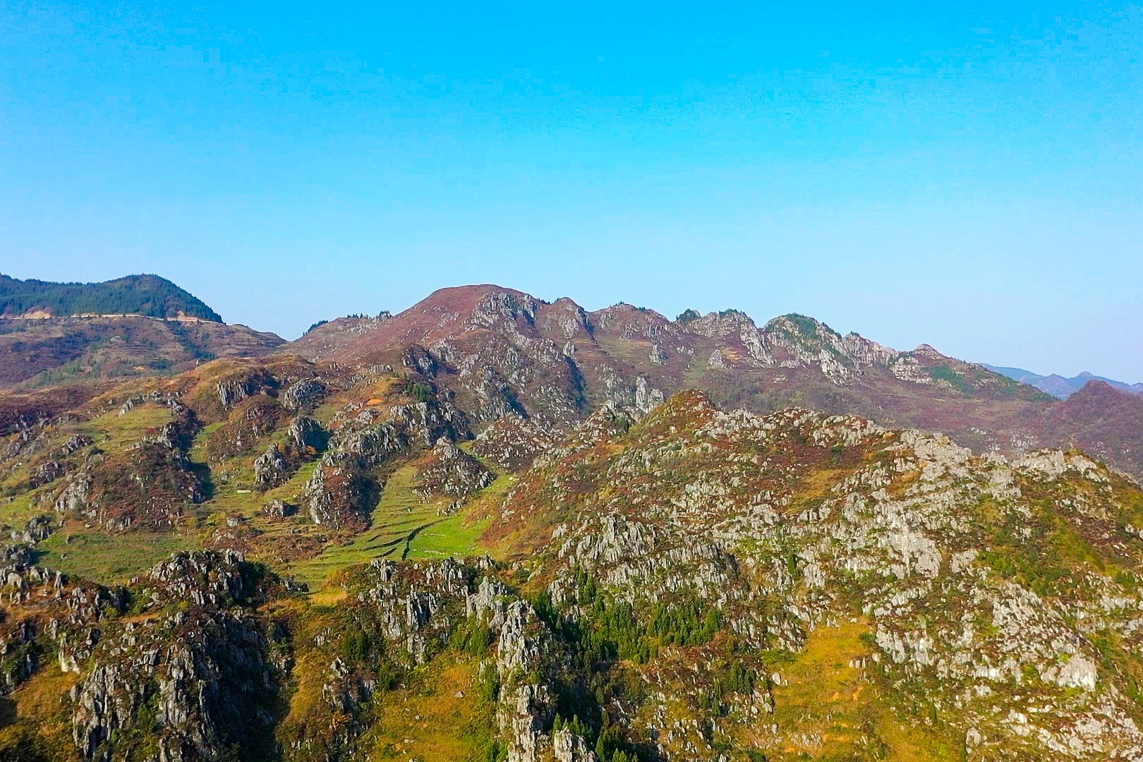 贵州十万大山图片