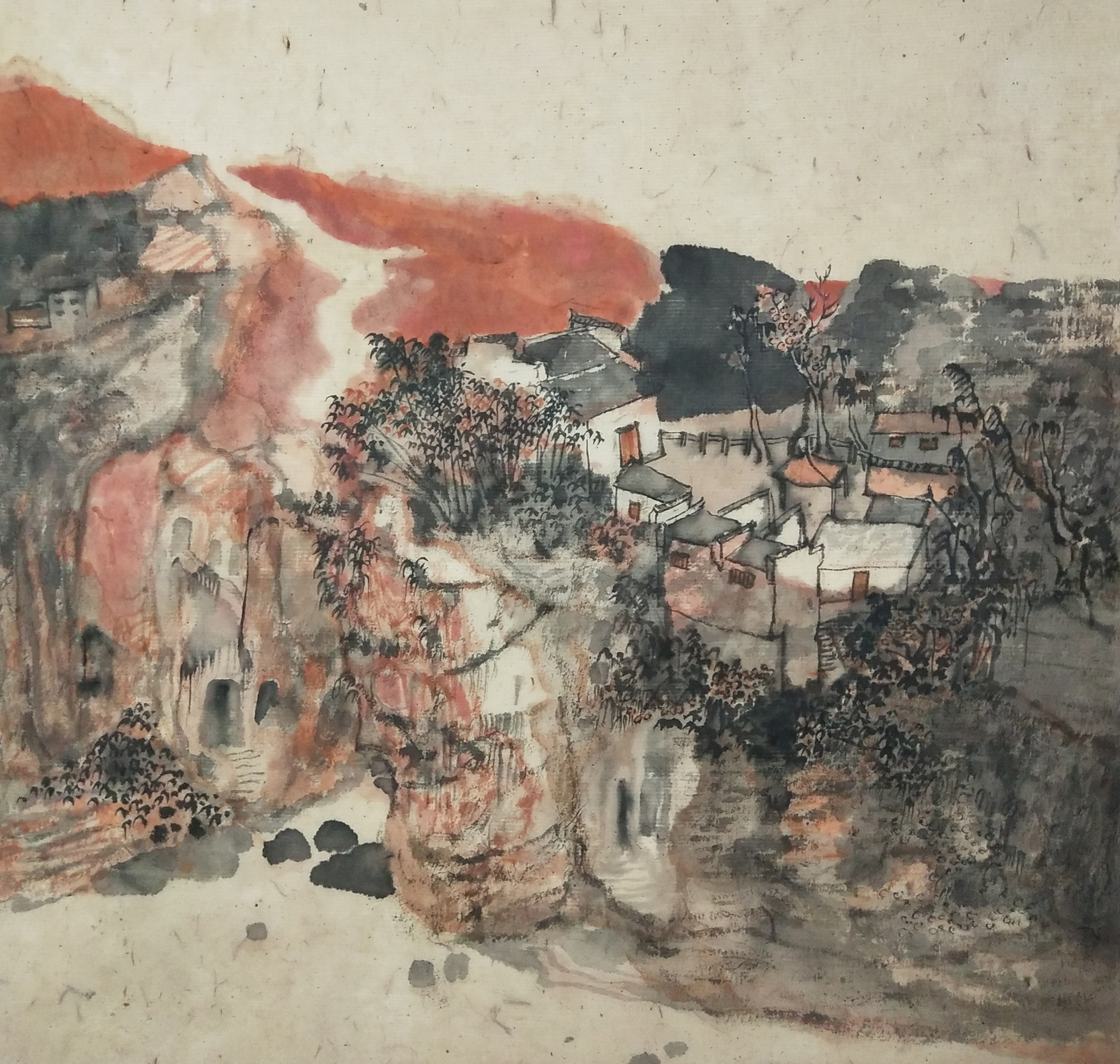 千石景致【武广军中国画作品】写生在路上——齐云山篇