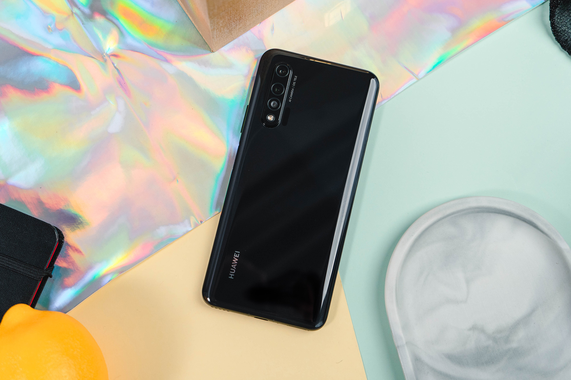 前置超广角潮流自拍旗舰huaweinova65g图赏