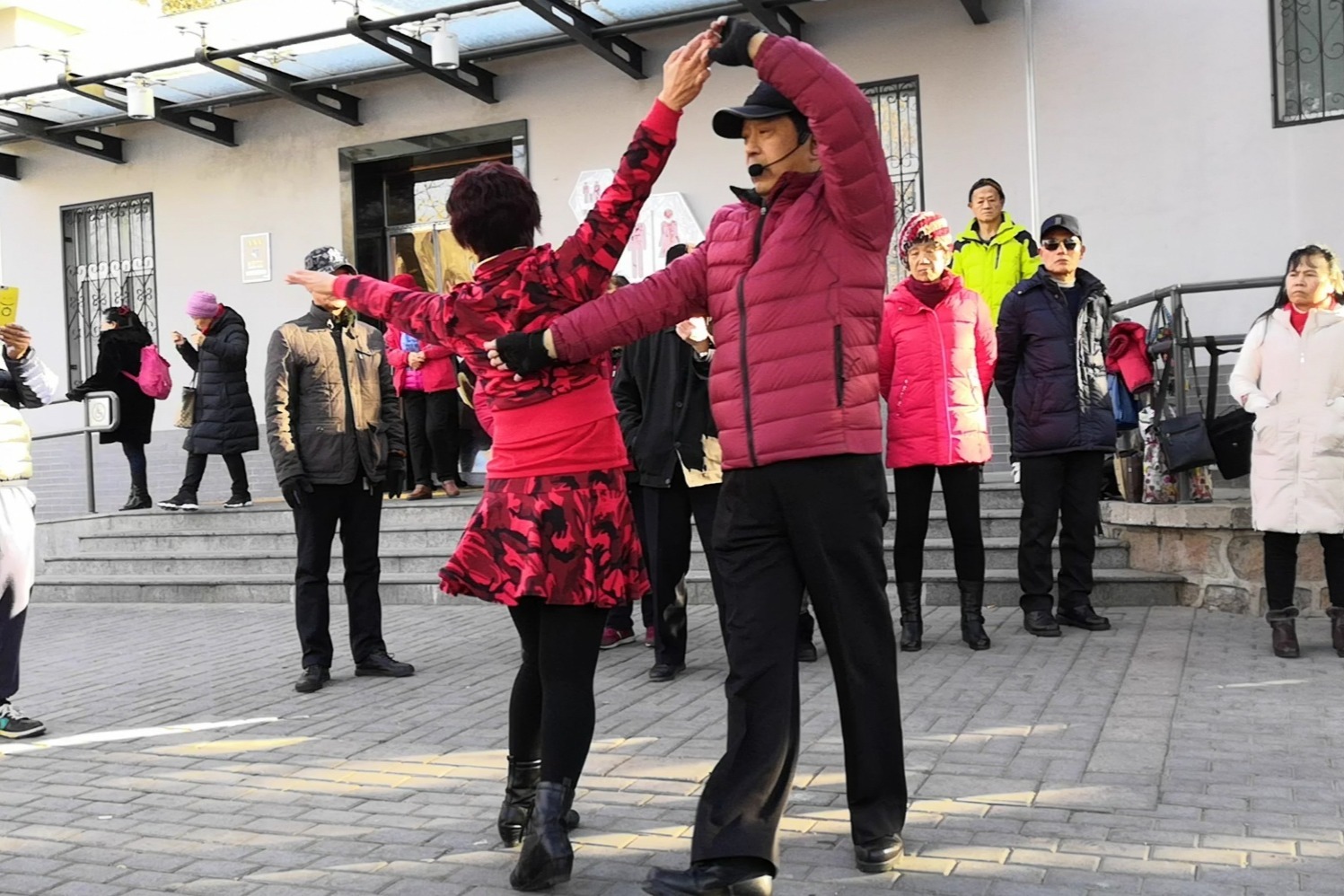 徐舞飞扬双人交谊舞慢三第一套一生守望舞步简单好看